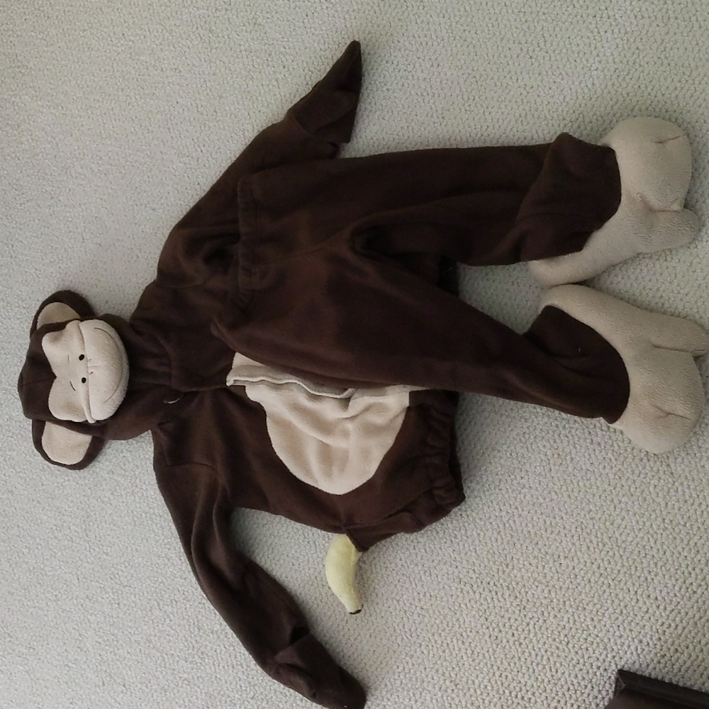 Monkey costume two-piece size 4T/5T